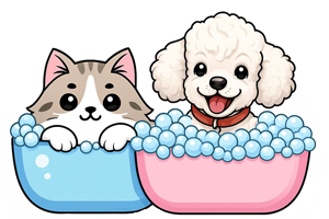 Puppy pampering